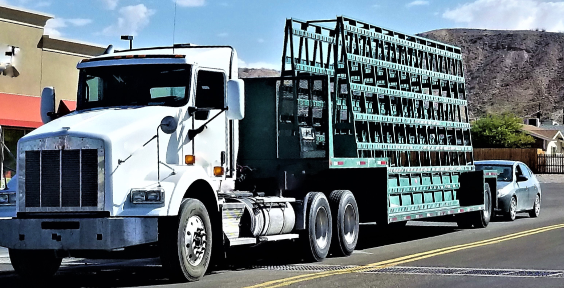 a big truck maintaining ELD compliance